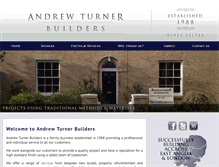 Tablet Screenshot of andrewturnerbuilders.co.uk